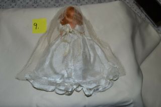 Vintage All Composition Bride Doll.  9 4