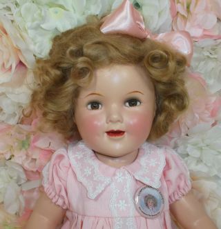 20 " Shirley Temple Ideal Doll 1930 