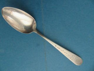 Charles Carpenter Norwich Ct Coin Silver Spoon Ca 1790