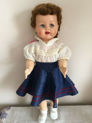 1950 Era Ideal Saucy Walker Doll 22 Inch