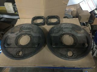 1939 - 1940 Ford Front Brakes Backing Plates Hot Rod / Rat Rod / Antique