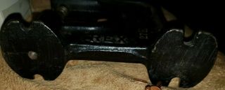 REX 27 Antique Black Cast Iron RIVET PUNCH TOOL 4