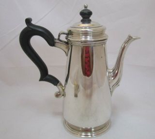 Fine Georgian Style Tiffany And Co Sterling Silver Coffee Pot,  670 Grams