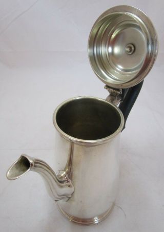 Fine Georgian Style Tiffany and Co Sterling silver coffee pot,  670 grams 4