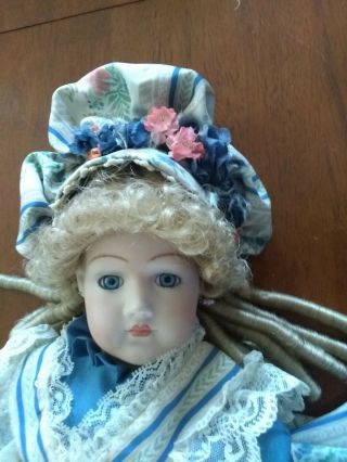 Vintage 18 Inch Porcelain Mystery Doll