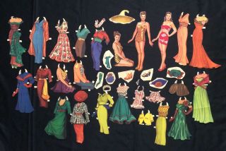 1950 Esther Williams Paper Dolls,  Cut Star Set