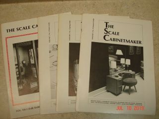 The Scale Cabinetmaker,  Vol Vii (1982 - 83) Fall,  Winter,  Spring And Summer Issues