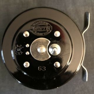 Vintage Nib Martin Fly Fishing Reel Model 63 And Papers