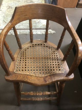 Antique Wood & Baby / Doll High Chair