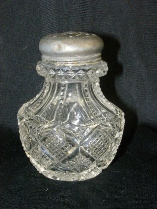 Antique Brilliant Cut Glass Sugar Shaker