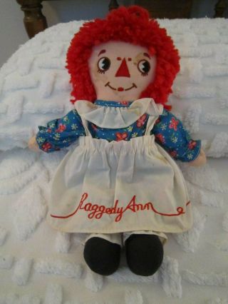 VINTAGE (5) KNICKERBOCKER & Applause - RAGGEDY ANN/Andy DOLL ' s - Tags 3
