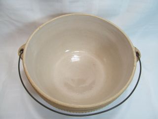 Tycer Pottery Deel Cookin Ware 1933 RARE Antique Crock with Wire Handle 8
