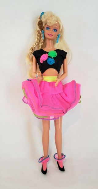 Vintage Mattel 1989 Dance Club Barbie Doll