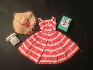 Vintage 1960’s Barbie Doll Outfit,  956 Busy Morning,  Dress