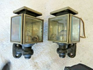 1920s Studebaker Car Light Lamps Ford Truck Buggy Electric Bulb Antique