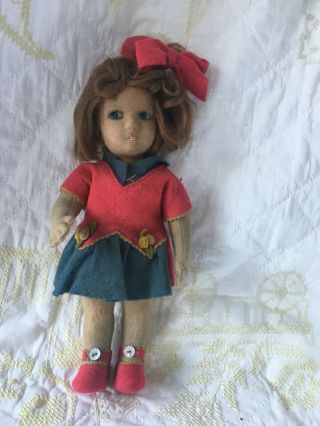 Antique Cloth Lenci Doll