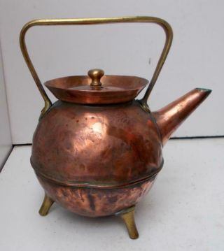 Benham & Froud Copper & Brass Kettle by Christopher Dresser 3