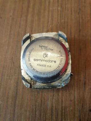 Rare Vintage Commodore Time Master LED watch 1977. 4