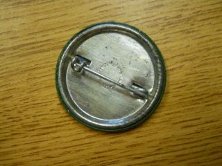 1945 Pennsylvania Fishing License Button Pin Badge Light Scuff Mark Good Color 3