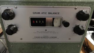 Fisher Scientific Gram - Atic Balance,  Type B6 - What An Antique