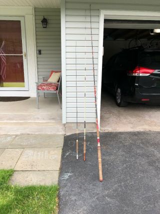 Vtg Roddy And Great Lakes Fishing Rods - 3 Rods Total 9’ 8’ And 6.  5’ Foot