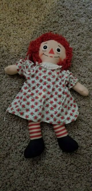 Vintage Raggedy Ann Doll Cloth