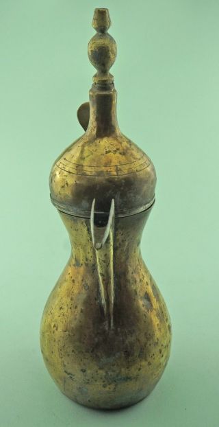 Large Dallah Coffee Pot,  Middle Eastern,  Islamic.  Signed Gero Dating Around 1940 6