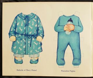 Uncut Baby Brother Paper Doll Book - Queen Holden,  Whitman 1929 5