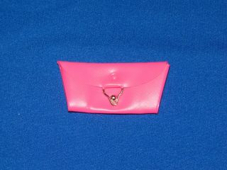 Vintage Barbie Pink Envelope Purse Pink Pak Purse Clutch