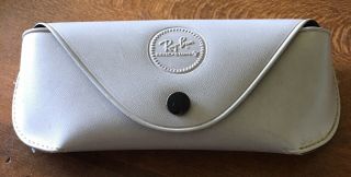 Vintage,  Bausch & Lomb Ray - Ban,  Gray - Beige - Tone Sunglasses Case Only