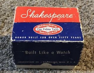 Vintage Shakespeare Light Wondereel Model 1921 W / Box & Papers
