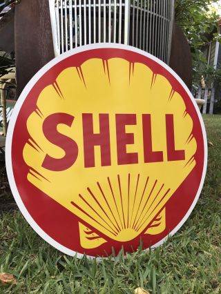 Antique Vintage Style Shell Oil Sign 2