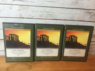 The Great Courses Late Antiquity: Crisis And Transformation 6 Disc 3 Part Series