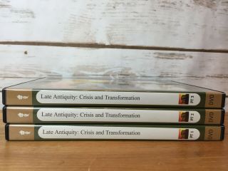 The Great Courses Late Antiquity: Crisis and Transformation 6 disc 3 part series 4