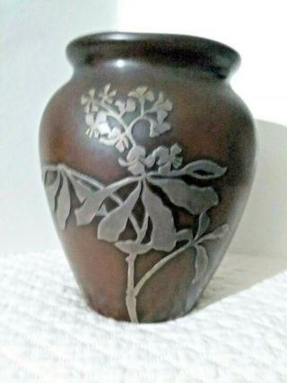 Heintz Sterling On Bronze Vases