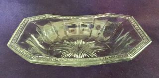 Eapg Antique Pattern Sheraton Rectangular Bowl U.  S.  Glass 15144 1912