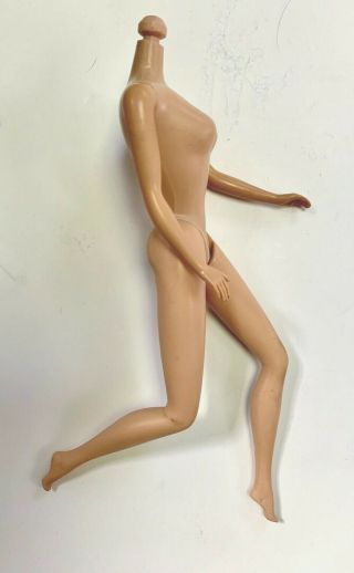 Vintage Barbie American Girl Bend Leg Body 1966 Raised Letters Japan