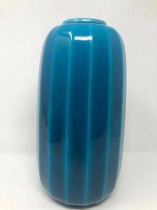 Antique Mp Sevres Paul Millet French Blue Porcelain Vase 11 "