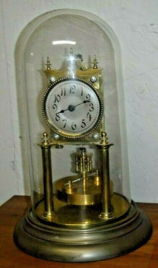 Antique 400 - Day Disc Pendulum Anniversary Clock Ryrie Bros.  Ltd.  Toronto