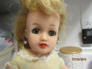 Vintage 1950’s Little Miss Revlon 10 1/2” Doll By Ideal TLC 4