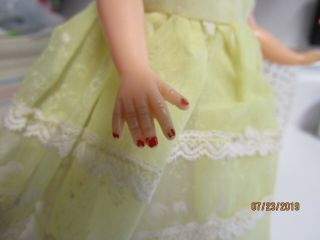 Vintage 1950’s Little Miss Revlon 10 1/2” Doll By Ideal TLC 6