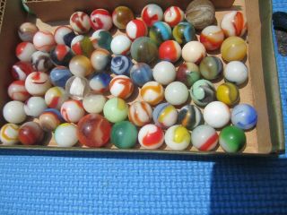 Marbles toy antique glass 200,  akro agate 2