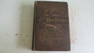 Antique Knights Of Pythias Pythian Knighthood Book 1888 - 89 Carnahan