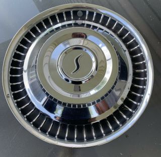 Vintage Oem 1960 Studebaker Hubcap Wheel Cover Classic Antique Chrome 15 "