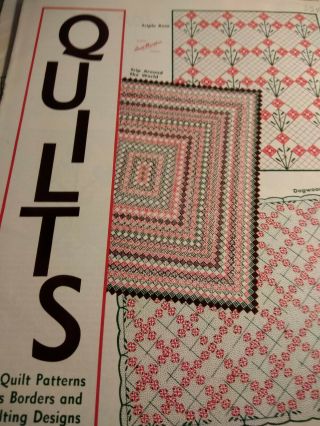 Quilt pattern books Antique Collectable 1930 / 1940 4 books by Aunt Martha ' s 3