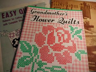 Quilt Pattern Books Antique Collectable 1930 / 1940 