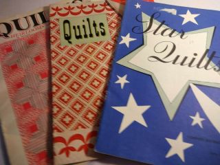 Quilt Pattern Books Antique Collectable 1930 / 1940 
