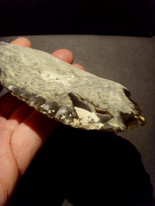 Paleolithic - Fine and rare retouched mousterian blade - c.  60,  000BP 3