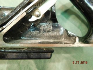 Stanley 78 Rabbet Plane Made in England Not an Antique but A Great User Tool 3