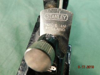 Stanley 78 Rabbet Plane Made in England Not an Antique but A Great User Tool 4